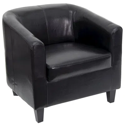 Flash Furniture Black Leathersoft Lounge Chair
