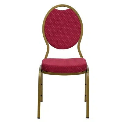 Flash Furniture Boston Teardrop Back Stacking Banquet Chair