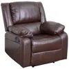 Flash Furniture Brown Leathersoft Recliner In Brown