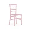 Flash Furniture Child's Pink Resin Party And Event Chiavari Chair For & Residential Use In Pink