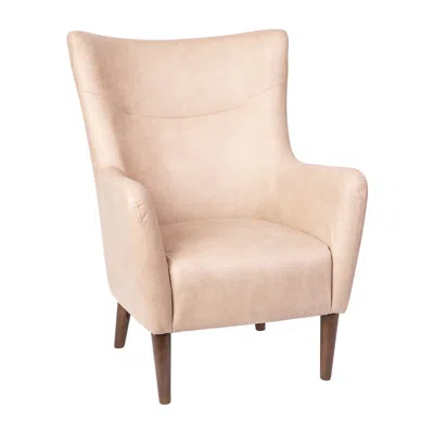 Flash Furniture Modern Commercial Grade Wingback Accent Chair In Neutral