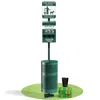 Flash Furniture Pet Waste Station With Lidded Trash Can In Green