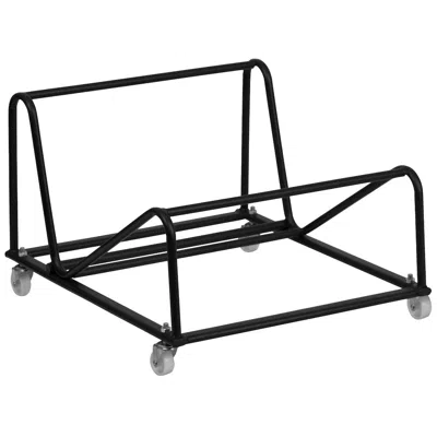 Flash Furniture Sled Base Stack Chair Dolly In Black