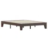 Flash Furniture Wood Queen Platform Bed With Wooden Support Slats, No Box Spring Required In Brown