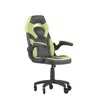 Flash Furniture X10 Gaming Chair Racing Computer Chair, Neon Green/black Leathersoft In Green