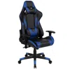 Flash Furniture X20 Gaming Chair Racing Office Computer Swivel Chair With Back In Blue In Black