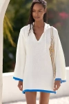 Flat White The Livvy Waffle Knit Sweater Tunic By