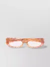 Flatlist Clear Lens Rectangular Frame Sunglasses