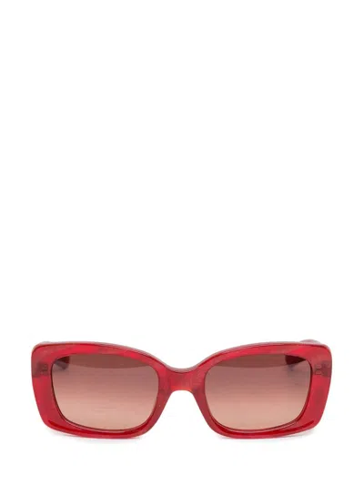 Flatlist Eazy Sunglasses In Red