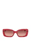 Flatlist Eazy Sunglasses In Red In Red
