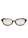 Flatlist Grey Priest Sunglasses In Grey