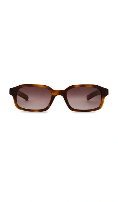 Flatlist Hanky Sunglasses In Brown