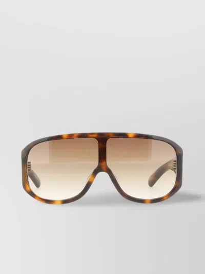 Flatlist John Jovino Oversized Tortoiseshell Sunglasses In Brown