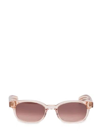 Flatlist Le Boucheron Sunglasses In Crystal Blush In Pink