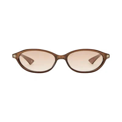 Pre-owned Flatlist Olympia Sunglasses 'solid Purple/peach' | Men's Size Onesize