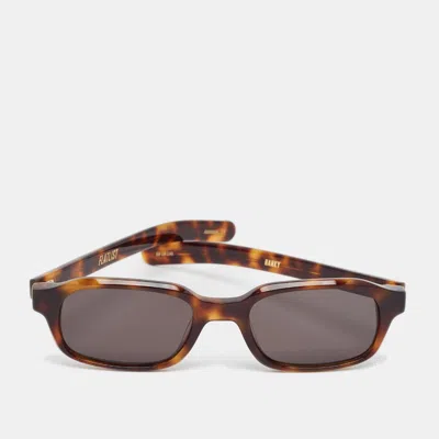 Pre-owned Flatlist Tortoise Brown 005 Fl 699 Hanky Rectangle Sunglasses