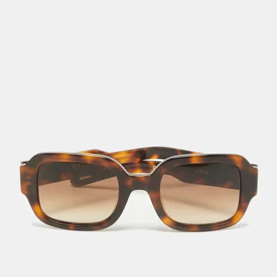Pre-owned Flatlist Tortoise Brown Gradient 008 Fl 699 Tishkoff Square Sunglasses
