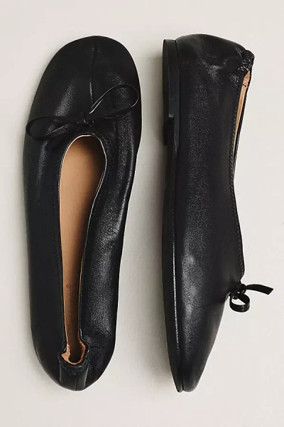 Flattered Blaise Ballet Flats In Black