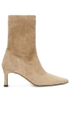 Flattered Carolina Boot In Tan Suede
