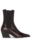 Flattered Sandra Boot In 葡萄酒色