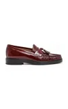 Flattered Sigrid Leather Loafers In Red
