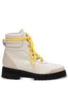 Flattered Solveig Leather Boots In White