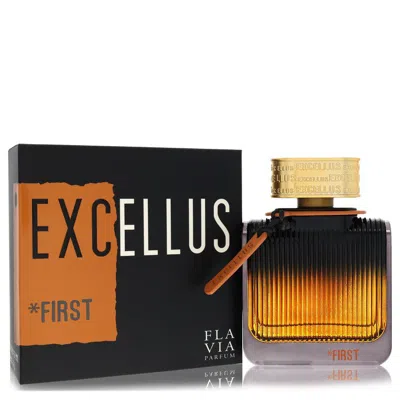 Flavia 2pcs Combo Gift Set  Excellus First By  Eau De Parfum Spray 3.4 oz For Men In Multi