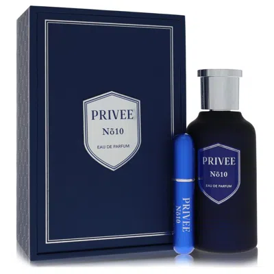 Flavia 2pcs Combo Gift Set  Privee No 10 By  Eau De Parfum Spray With Atomizer 3.4 oz For Men In Multi