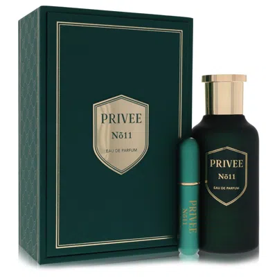 Flavia 2pcs Combo Gift Set  Privee No 11 By  Eau De Parfum Refillable Spray 3.4 oz For Women In Green