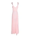 Flavia Mardi Woman Maxi Dress Light Pink Size 6 Pes - Polyethersulfone In Pink