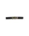 Flavia Palombo Woman Belt Black Size Ii Soft Leather In Black
