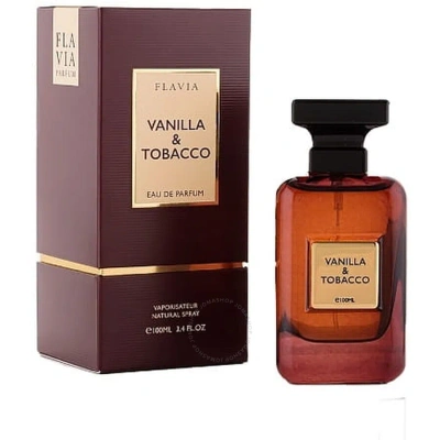Flavia Unisex Vanilla & Tobacco Edp Spray 3.4 oz Fragrances 6294015150773 In N/a