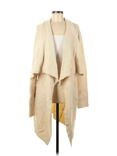 Pre-owned Flawless Cardigan Sweater In Tan