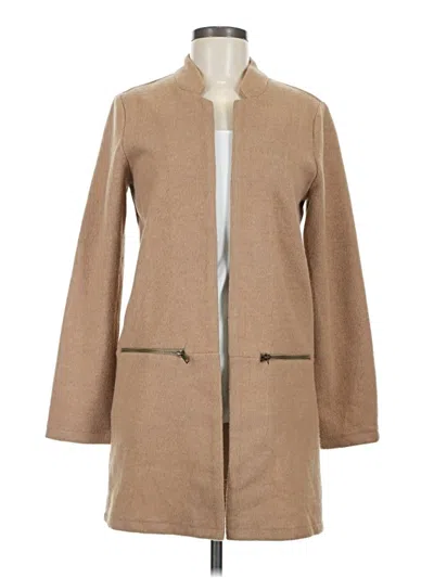 Pre-owned Flawless Cardigan Sweater In Tan