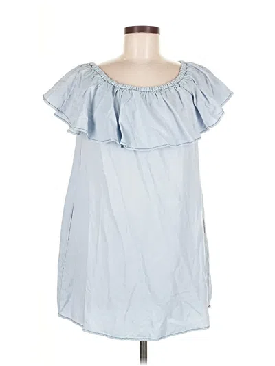 Pre-owned Flawless Casual Dress In Blue