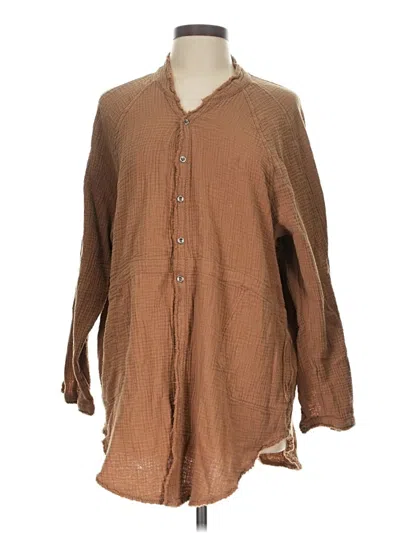 Pre-owned Flawless Casual Dress In Brown