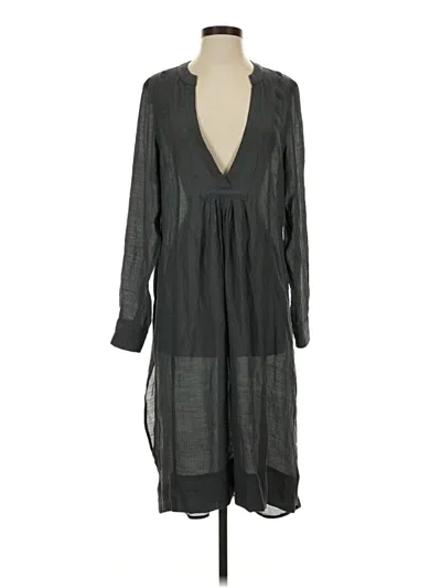 Pre-owned Flawless Casual Dress In Gray