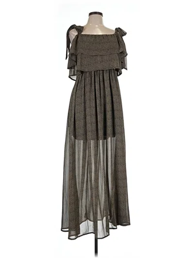 Pre-owned Flawless Casual Dress In Gray