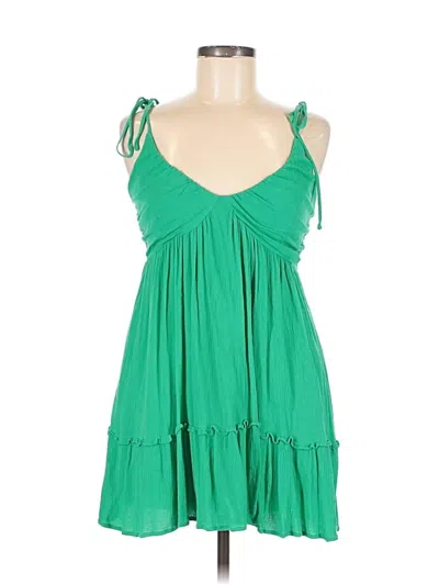 Pre-owned Flawless Casual Dress In Green