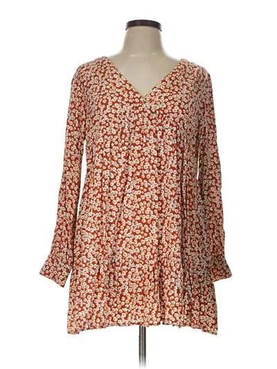 Pre-owned Flawless Casual Dress In Orange