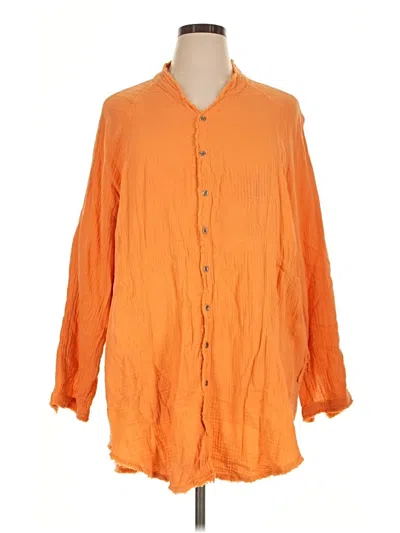 Pre-owned Flawless Casual Dress In Orange