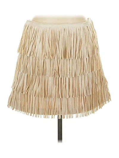 Pre-owned Flawless Casual Skirt In Ivory