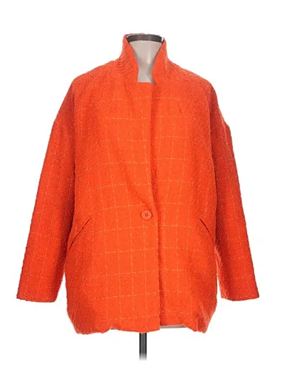 Pre-owned Flawless Coat In Orange