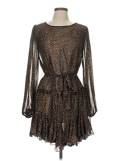 Pre-owned Flawless Cocktail Dress In Brown