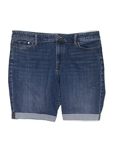 Pre-owned Flawless Denim Shorts In Blue