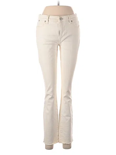 Pre-owned Flawless Jeans In Ivory