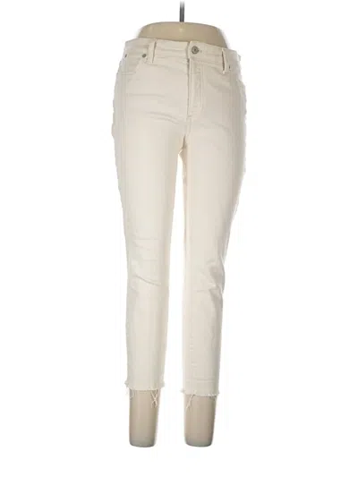 Pre-owned Flawless Jeans In Ivory