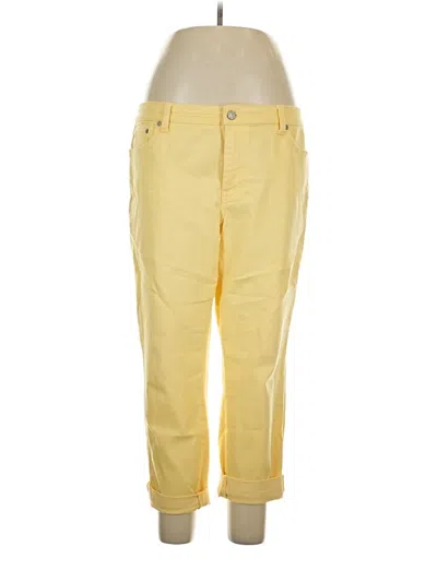 Pre-owned Flawless Jeans In Yellow