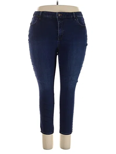 Pre-owned Flawless Jeggings In Blue