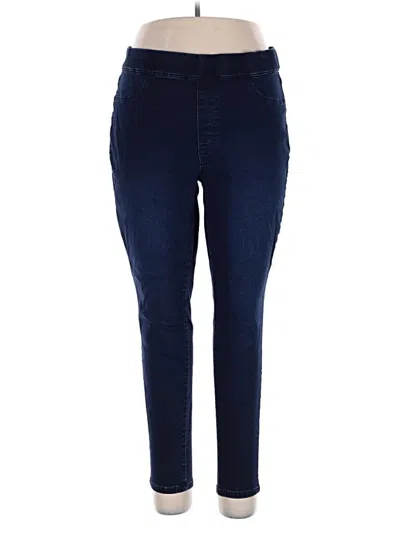 Pre-owned Flawless Jeggings In Blue
